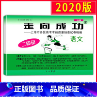 [正版] 2020版走向成功 高考语文 二模卷 2020上海高考二模卷 仅试卷 上海市各区县高考考前质量抽查试卷精