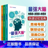 [正版]zui强大脑三册 速记中医内科学+速记中药学+速记方剂学 中医书籍 汤头歌诀 中医处方养生保健 中药快快记中医