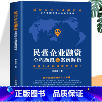 [正版] 民营企业融资全程操盘及案例解析 民营企业融资策略指南私企上市企业融资股权债权融资投资技巧 股权激励合伙人制度