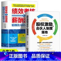 [正版]2册 绩效考核与薪酬管理+股权激励与合伙人制度落地 管理金融投资融资股权设计方案 绩效考核与薪酬激励精细化设计