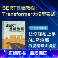 [正版]出版社BERT基础教程 Transformer大模型实战 自然语言处理模式实战 chatgpt人工智能机器人学