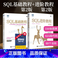 [正版]套装2册SQL基础教程 第2版+SQL进阶教程 第2版 sql基础教程数据库编程sql必知必会面向集合关系数据