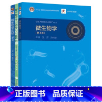 3本]微生物学+学习指导+实验 [正版]微生物学 第八版第8版 沈萍 陈向东 学习指导第二2版 微生物学实验第5五版高等