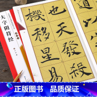 [正版]褚遂良大字阴符经名家墨宝选粹临帖放大本 毛笔软笔楷书练字帖附简体旁注武鄂编 成人初学者书法习字帖崇文书局