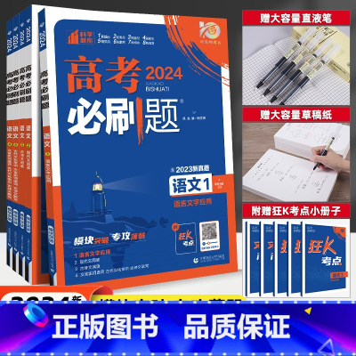 高考必刷题专题版语文 [全国通用]语文2.现代文阅读 [正版]2024版高考专题突破语文1语言文字应用2现代文阅读3古诗