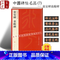 [正版]袁安碑袁敞碑 中国碑帖名品7书店 释文注释 繁体旁注 篆书毛笔书法字帖 上海书画出版社 书店书籍