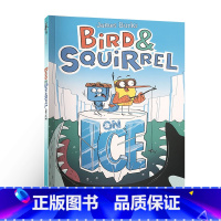 [正版]英文原版进口Bird & Squirrel on Ice小鸟与松鼠的故事儿童启蒙认知读物绘本全彩漫画故事书句型