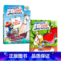 [正版]送音频英文原版进口 Haggis And Tank Unleashed 2册 全彩漫画风 学乐桥梁书大树系列分