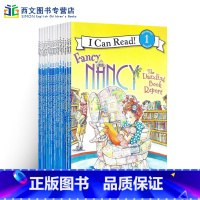 [正版]送音频英文原版绘本ICR1 Fancy Nancy 22本I can read 3-6岁幼儿入门启蒙早教第一阶