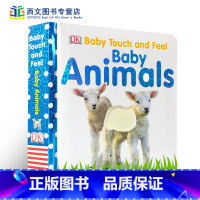 [正版]DK出版社 英文原版 Baby Animals (Baby Touch and Feel)动物宝宝 0-3岁幼