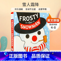 [正版]英文原版 雪人霜降 Frosty the Snowman 庆祝圣诞节 Cartwheel Books出版 4-