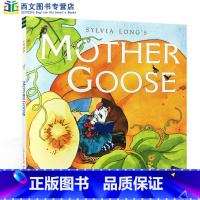 [正版]送音频英文原版绘本Sylvia Long's Mother Goose 廖彩杏 含82首经典鹅妈妈童谣故事书儿