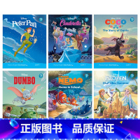 培生迪士尼分级阅读level1级别6本 [正版]朗文培生英文原版 Disney Kids Readers 迪士尼英语分级