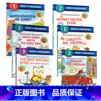 [正版]英文原版 Step into Reading 斯凯瑞绘本6册幼儿童启蒙英语分级读物Richard Scarry