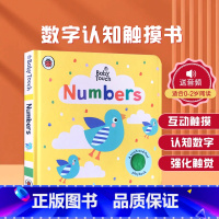 [正版]英文原版Baby Touch: Numbers数字认知玩乐低幼宝宝触摸书大开本纸板书开拓思维儿童启蒙认知图书3