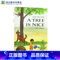 [正版]英文原版童书 凯迪克金奖作品 A Tree Is Nice 有棵树真好 儿童学习英语阅读 故事书绘本读物