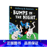 [正版]英文原版 Funnybones: Bumps in the Night 廖彩杏可爱的骨头系列 亲子阅读绘本2-