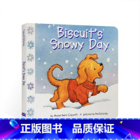 [正版]英文原版绘本 Biscuit's Snowy Day小饼干的雪天 纸板书 幼儿童英语启蒙早教图画故事书 2-3