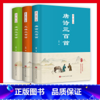 [正版]全3册 唐诗三百首宋词三百首元曲三百首中国古诗词鉴赏析中国古典文学诗中小学生课外书籍书