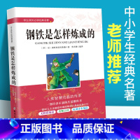 [正版]钢铁是怎样炼成的初中原著 中小学生成长经典名著 初二八年级下册课外阅读书籍 初中生课内外文学经典书籍 青少年读