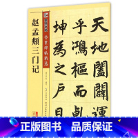 [正版]书店 赵孟頫三门记(彩色本)/传世碑帖精选 湖北美术出版社 9787539479217