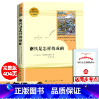 钢铁是怎样炼成的 [正版]人教版钢铁是怎样炼成的和傅雷家书初中原著人民教育出版社文学名著八年级下册必课外书阅读平凡的世界