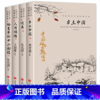 [全4册]中国文学大师经典文库系列 [正版]全4册给青年的十二封信谈美人间词话乡土中国原著无删减中国文学大师经典之作青少