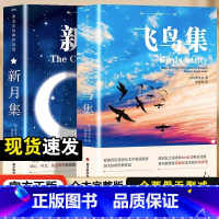 [2册]飞鸟集+新月集 [正版]飞鸟集泰戈尔诗选双语全2册 飞鸟集+新月集英汉对照双语版 生如夏花泰戈尔诗选诗集初中