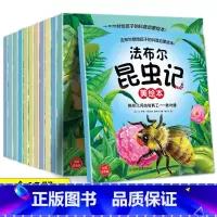 [全12册]法布尔昆虫记绘本 [正版]法布尔昆虫记美绘本全套12册彩图注音版 小学生阅读科普课外书 幼儿昆虫启蒙绘本宝宝