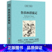 [正版]鲁滨孙漂流记中英文双语版鲁宾孙漂流记中英对照中英文经典世界名著外国文学长篇小说英文版原版英语读物初高中生课外阅