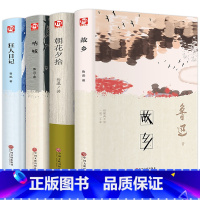 精装鲁迅全集4册 [正版]精装 鲁迅原著 故乡 六年级课外阅读书籍 彷徨狂人日记呐喊朝花夕拾经典文学作品全集青少年课外阅