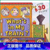 [正版]凯迪克图书 点读版 What's in my train 翻翻书单册 好饿的毛毛虫点读笔配套书 英文原版绘本