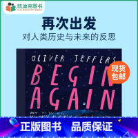 [正版]凯迪克图书 Begin Again 再次出发 父亲写给孩子的秩序“介绍信” 原版进口绘本