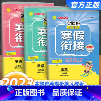 [寒假衔接]人教语文数学英语 小学三年级 [正版]2023版实验班提优训练三年级上册寒假衔接作业预复习人教版苏教版译林版