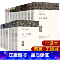 世界经典十大名著[全套16册] [正版]原著无删减全!16册简爱基督山伯爵战争与和平悲惨世界大卫科波菲尔飘全译本中文版小