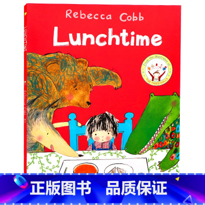 [正版]午餐时间 英文原版绘本 Lunchtime 水石书店绘本奖 名家Rebecca Cobb 儿童英语启蒙认知图画