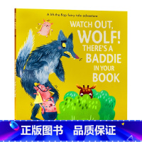 [正版]小心狼 书中有坏蛋 英文原版绘本Watch Out Wolf, There's a Baddie in You