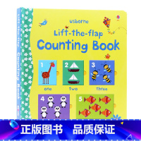 [正版]Usborne出品 数字计数书 Lift-The-Flap Counting Book 0-3岁 翻翻书 英文