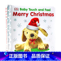 [正版]DK出品 圣诞节快乐 英文原版绘本 Baby Touch and Feel Merry Christmas 幼