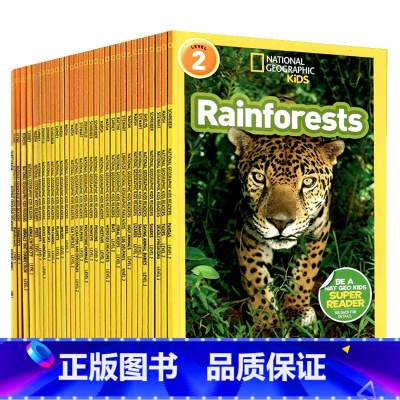 (二阶段)国家地理28册 [正版]英文原版美国国家地理系列 入门级25册一二三阶段分级阅读 National Geo