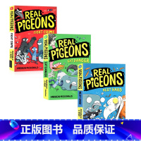 [正版]真正的鸽子3册 Real Pigeons 英文原版 儿童英语桥梁章节漫画书 FIGHT CRIME Nest