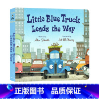 [正版]跟着蓝色小卡车 英文原版绘本 Little Blue Truck Leads the Way爱丽丝 谢特尔 A