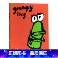 [正版]暴躁的青蛙 英文原版绘本 Grumpy Frog 帮助孩子情绪管理与性格培养绘本 儿童睡前故事启蒙图画书 小