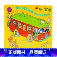 [正版]点读版巴士上的轮子 The Wheels on the Bus 洞洞书韵文童谣英文原版绘本廖彩杏书单第1周第5