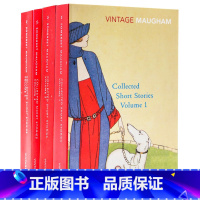 毛姆短篇故事合集4册 [正版]毛姆系列 面纱/圣诞假日/月亮和六便士/刀锋 英文原版小说 The Moon and Si