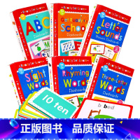 启蒙配套字卡6盒 [正版]英文原版Flash Cards Flash Kids系列配套字卡盒装 Sight Words常