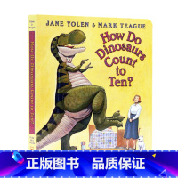 [正版]英文原版绘本How Do Dinosaurs Count To Ten恐龙学数数 家有恐龙系列 儿童英语启蒙认