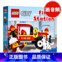 [正版] 乐高消防站 机关操作书 Lego Fire Station A Push, Pull and Slide