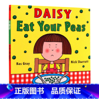 [正版]进口英文原版绘本 Daisy Eat Your Peas 黛西,把豌豆吃了 吃豆子不挑食 吴敏兰绘本123 名