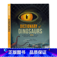 [正版]恐龙百科全书Dictionary of Dinosaurs图解恐龙字典 英文原版精装科普科学课外读本恐龙大全
